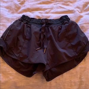 COPY - Lululemon black running shorts
